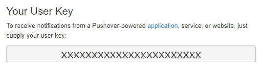 截图 1:Pushover 控制面板